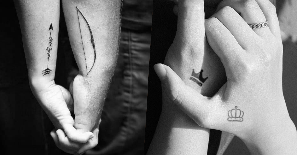 25+ Simple Couple Tattoos Ideas For All The Lovers Out There