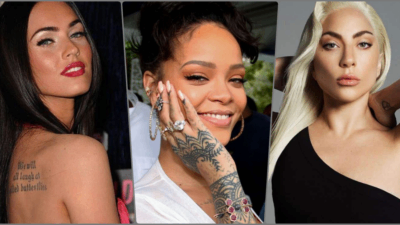 Female Celebrities With The Best Tattoo – 2022 Updated