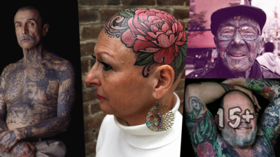 18+ Extremely Cool Tattooed Seniors