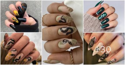 30 Sensual Snake Nail Designs That Bring Out The Seductress In You