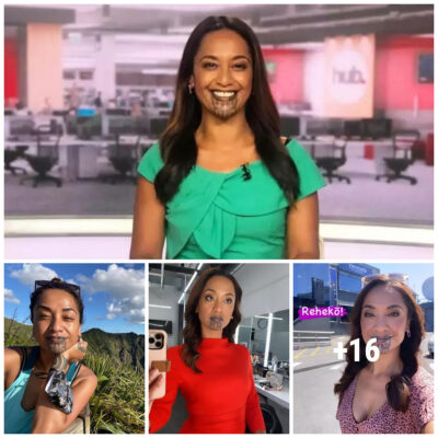 The first female VTV with a tattoo on her face to give the country’s golden hour news is making history in an unusual fashion!