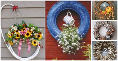 23 Exotіс DIY Wreаth Ideаѕ To Deсorаte Your Home And Gаrden