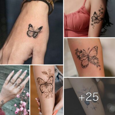 25 Femіnіne Butterfly Tаttoo Deѕіgnѕ for Women