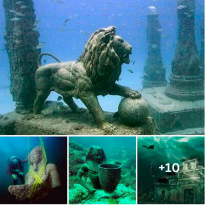 The sunken city gave up its treasure: The ancient Egyptian metropolis lost for 1,200 years under the Mediterranean Sea in 79 AD is about to be displayed