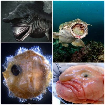Admire the strange fish species on the ocean floor