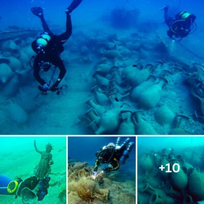 Discovery of ancient Roman shipwreck in the Mediterranean: Materials still intact after 2,000 years sunk to the bottom of the sea