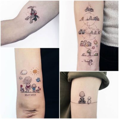 Charming and Petite Tattoos Crafted by Ahmet Cambaz in Istanbul