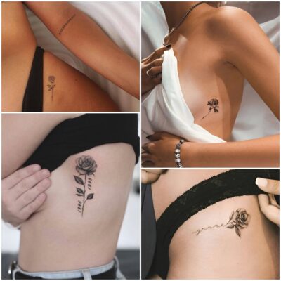 25 Dainty Rose Tattoo Ideas To Elevate Your Feminity