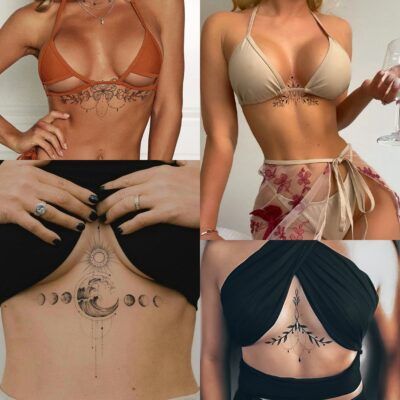 25 Underboob Tattoos That Are The Top Of Feminine Beauty
