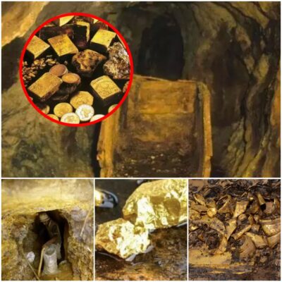 Mysterious gold mine in California, archaeologists discovered treasure dating back 40 million years