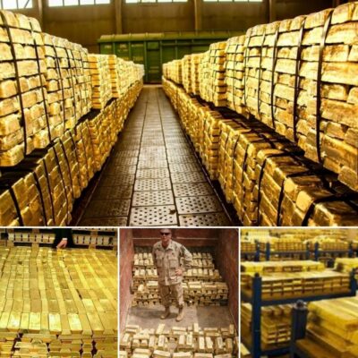 Revealing the world’s biggest golden secret! From accumulating 1,448 tons of ancient gold over 3000 years
