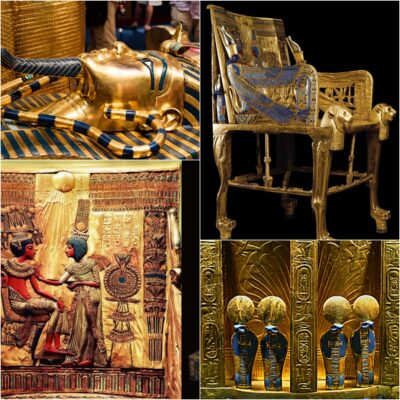 Discover the secret of Pharaoh Tutankhamun’s throne dating to 1332 BC discovered at the Valley of the Kings cemetery