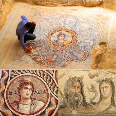 Stunning 2,200-year-old mosaics discovered in ancient Greek city dating back to the 2nd century BC but they are still as beautiful as the first day.