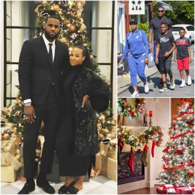 Lebron And Savannah James First Shared Sweet Moments Creating Warm Memories While Decorating With Their Children For The Upcoming Christmas 2023