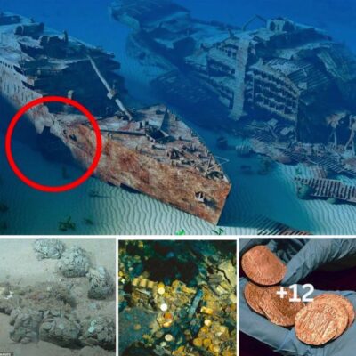 After 200 years at the bottom of the ocean: The huge treasure of 17 tons of gold and 600,000 coins recovered from a sunken Spanish galleon will be returned to Spain