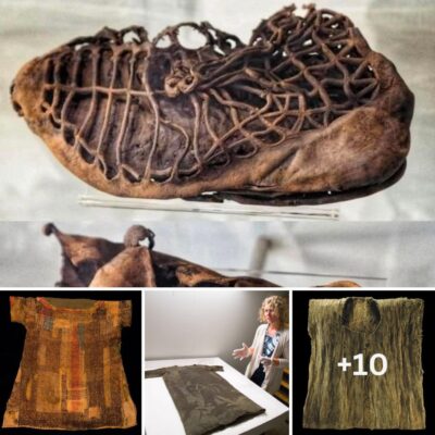 Unexpected discovery: Scientists discovered ancient ao dai and shoes dating back 1,700 years, extremely well preserved under the Lendbreen glacier