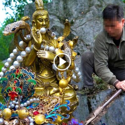 Fortunate Discovery: Man Ecstatic to Uncover leɡendаrу Statue and Thousands of Treasures in Exciting Moment. kc