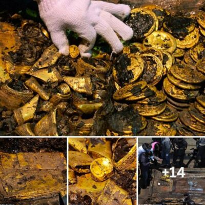 Shocking discovery in the archaeological world: Treasure of more than 10,000 artifacts with a record amount of gold unearthed at a 2,000-year-old royal tomb