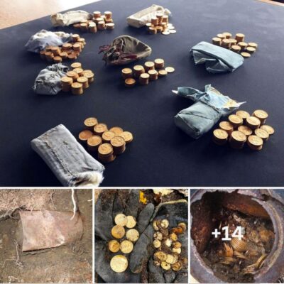Shocking discovery: Couple discovered 1 million coins worth tens of thousands of dollars in a compartment in the basement of their late father’s house while cleaning the house