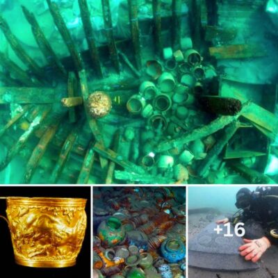 More than seven centuries submerged at the bottom of the ocean. The 14th century shipwreck’s treasure trove of artifacts remains intact and dates back at least 750 years, making it the world’s oldest shipwreck seen on the Isle of Wight