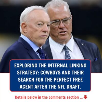 Exploring the Internal Linking Strategy: Cowboys and their Search for the Perfect Free Agent After the NFL Draft.