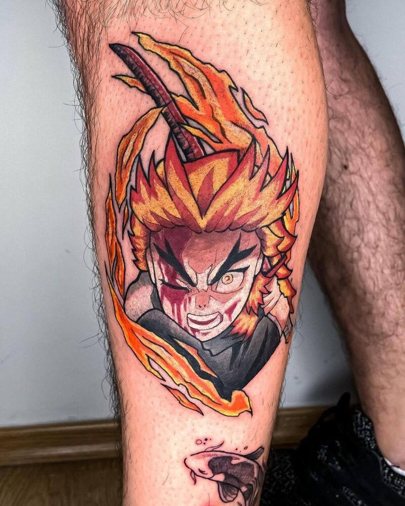 demon slayer tattoo