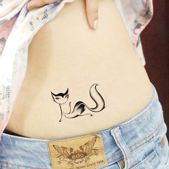 classy stomach tattoos womens