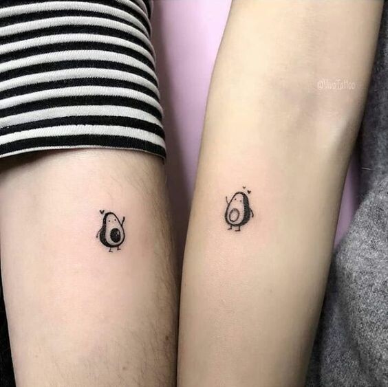 twin flame tattoo